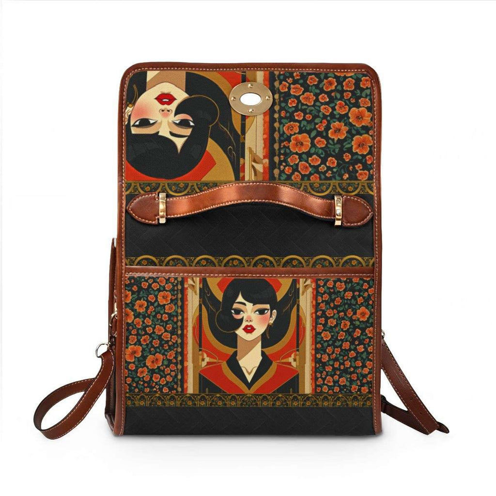 86 EVERYTHING | DECO BOTANICA // THE EMPRESS BAG - CONVERSATION UNIT - Shoulder Purse by Printify