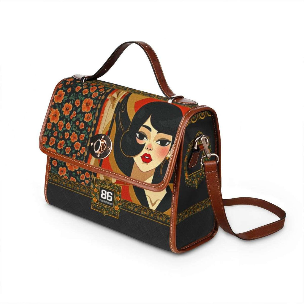 86 EVERYTHING | DECO BOTANICA // THE EMPRESS BAG - CONVERSATION UNIT - Shoulder Purse by Printify