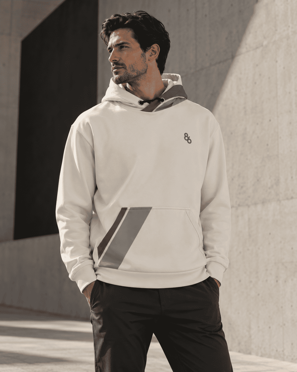 C86-04 | THE THROUGHLINE HOODIE by Printful Hoodie Hoodies