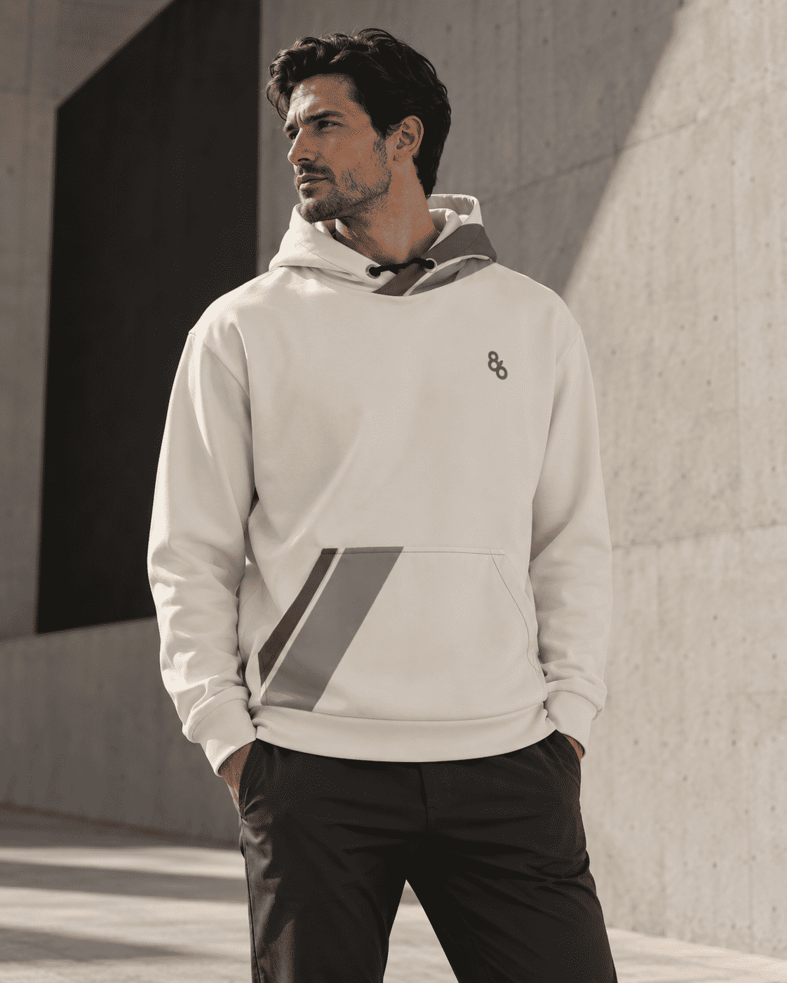 C86-04 | THE THROUGHLINE HOODIE by Printful Hoodie Hoodies