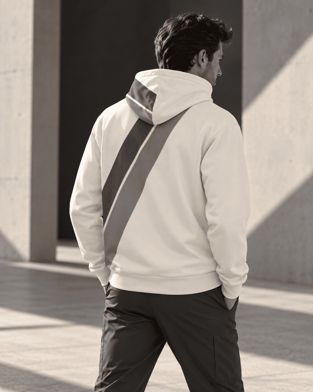 C86-04 | THE THROUGHLINE HOODIE by Printful Hoodie Hoodies