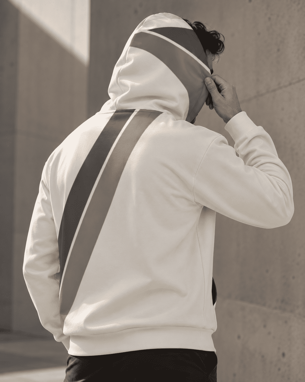 C86-04 | THE THROUGHLINE HOODIE by Printful Hoodie Hoodies