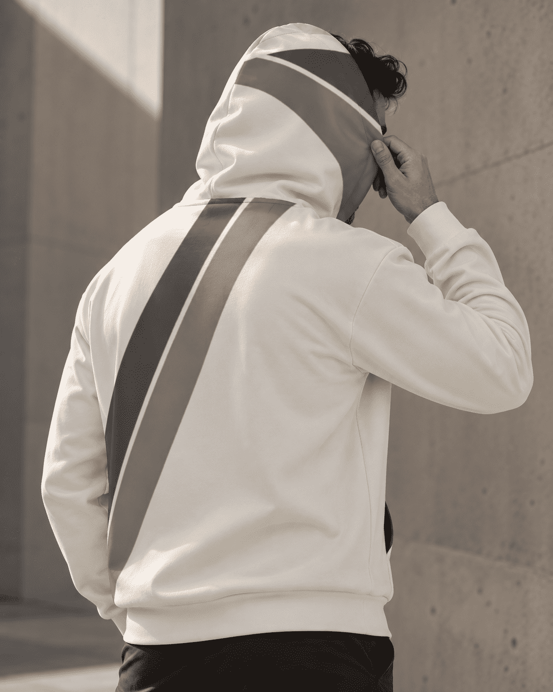 C86-04 | THE THROUGHLINE HOODIE by Printful Hoodie Hoodies