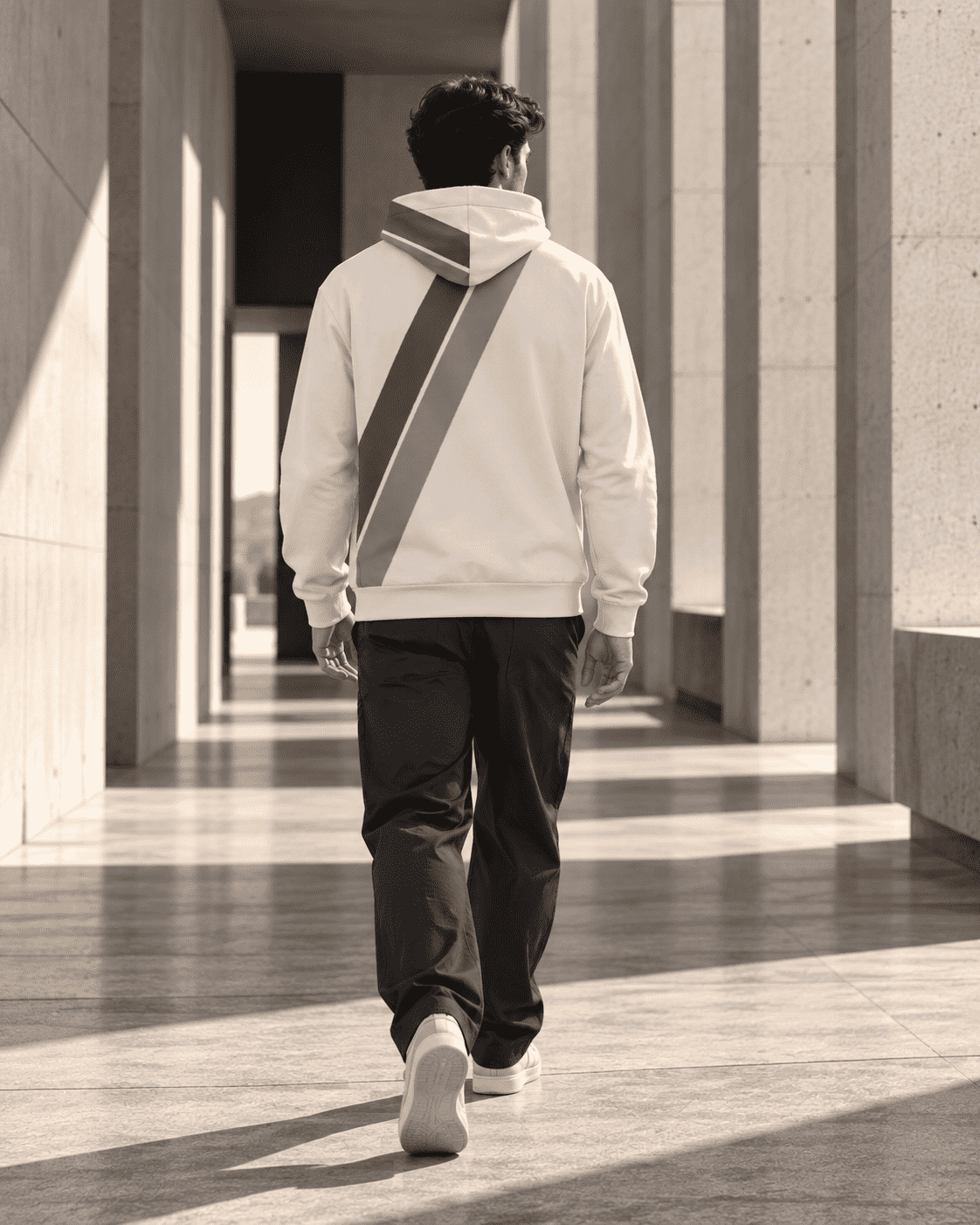 C86-04 | THE THROUGHLINE HOODIE by Printful Hoodie Hoodies