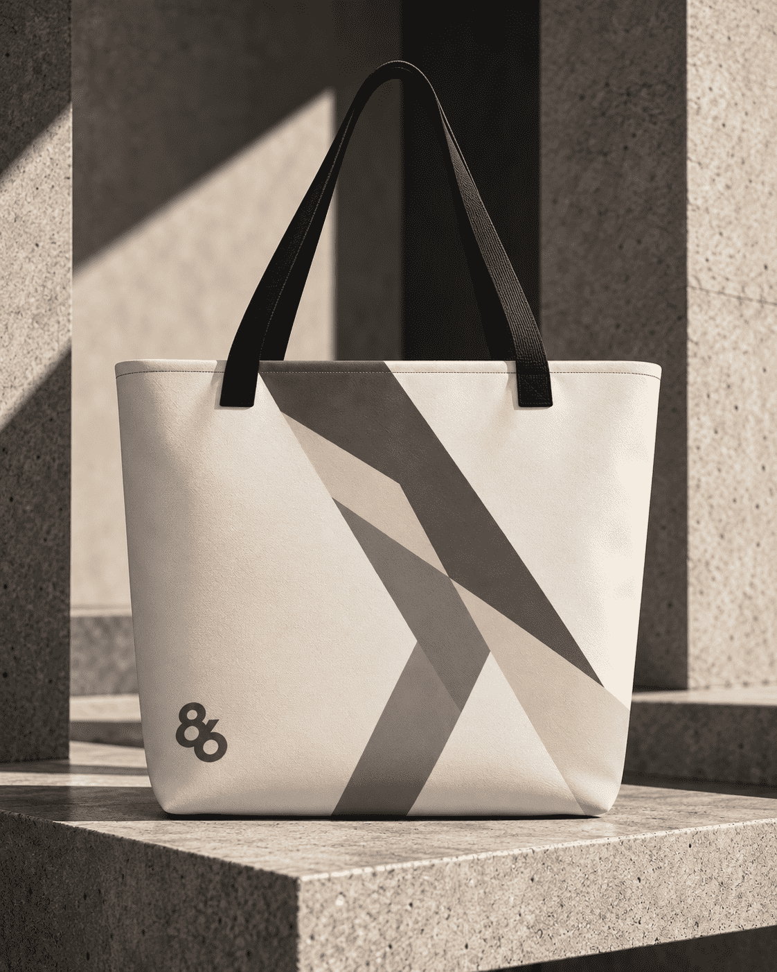 C86-010 | THE CARRY OBJECT — Large Tote by Printful Tote Bag Tote Bags