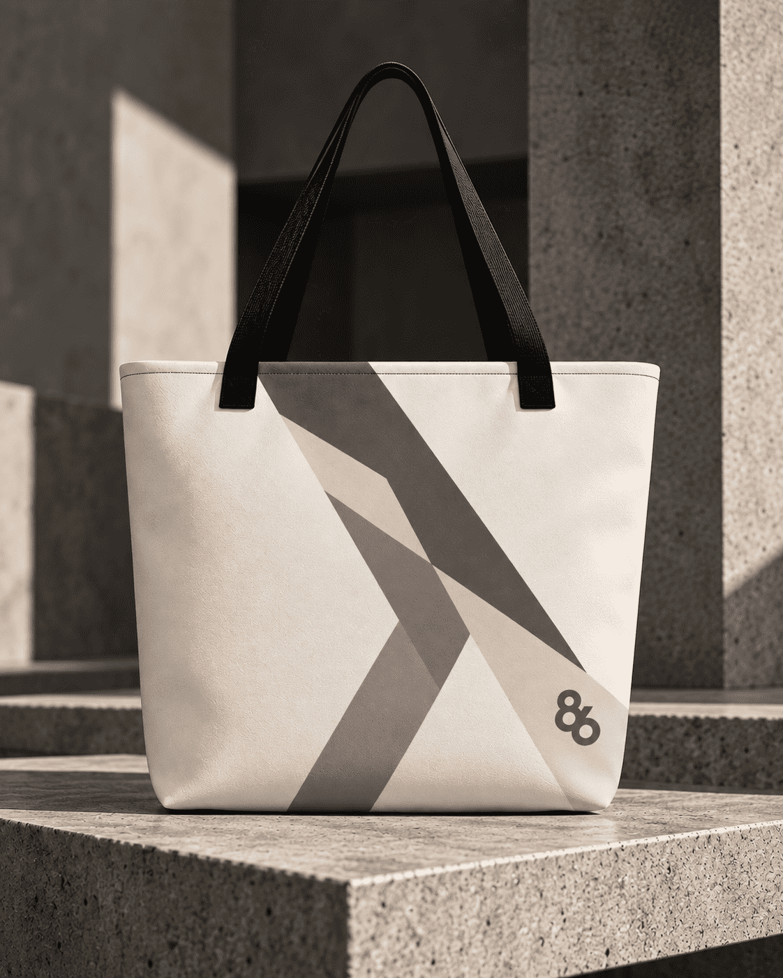 C86-010 | THE CARRY OBJECT — Large Tote by Printful Tote Bag Tote Bags
