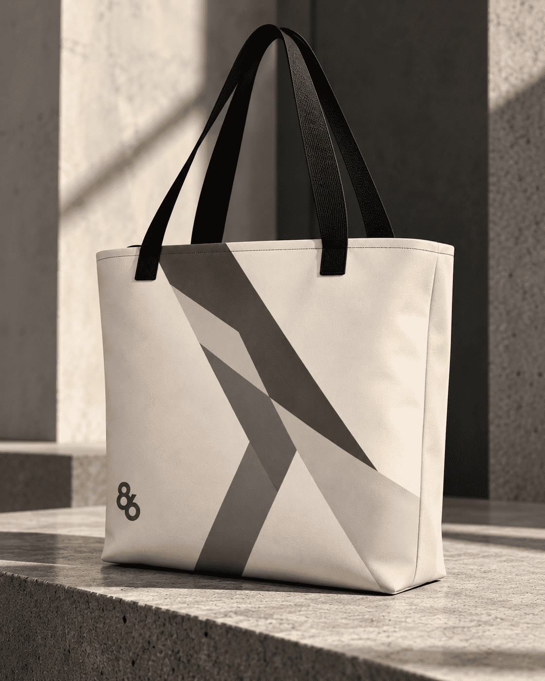 C86-010 | THE CARRY OBJECT — Large Tote by Printful Tote Bag Tote Bags