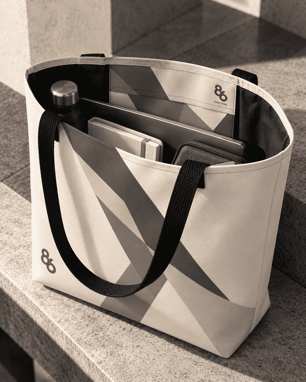 C86-010 | THE CARRY OBJECT — Large Tote by Printful Tote Bag Tote Bags