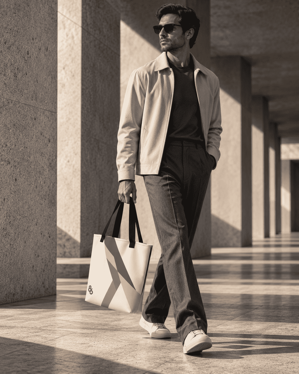 C86-010 | THE CARRY OBJECT — Large Tote by Printful Tote Bag Tote Bags