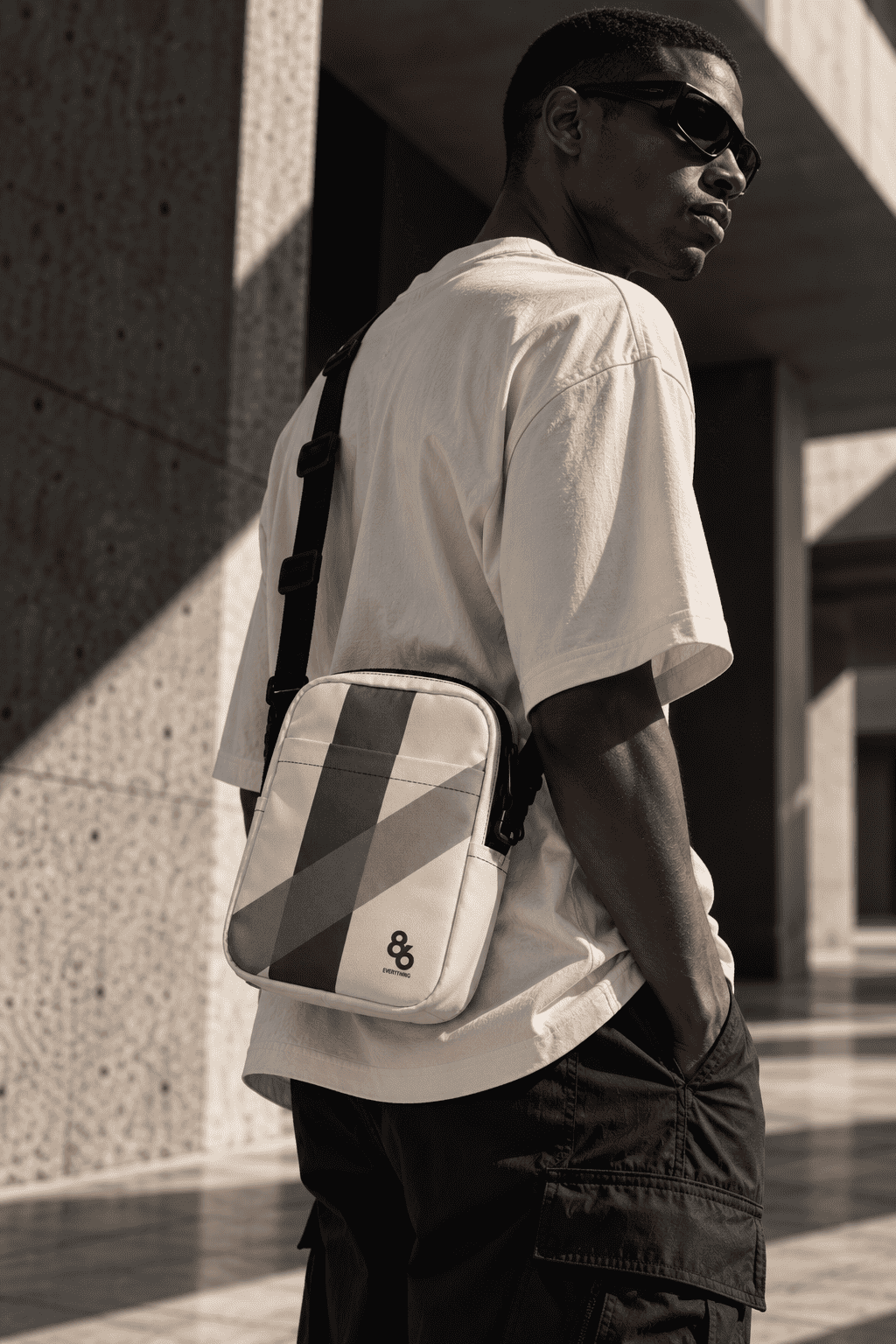 C86-07 | THE 86° BLOCK CROSSBODY - Crossbody Bag by Printful Crossbody Bag Cross Body Bags