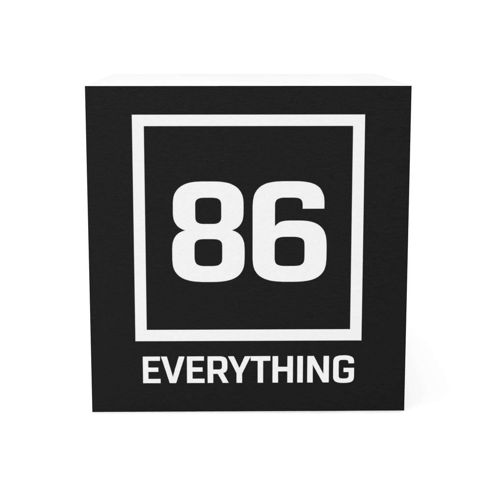 86 EVERYTHING | ANALOG MEMORY CUBE - 700ct (“Post-It Note” style) by Printify