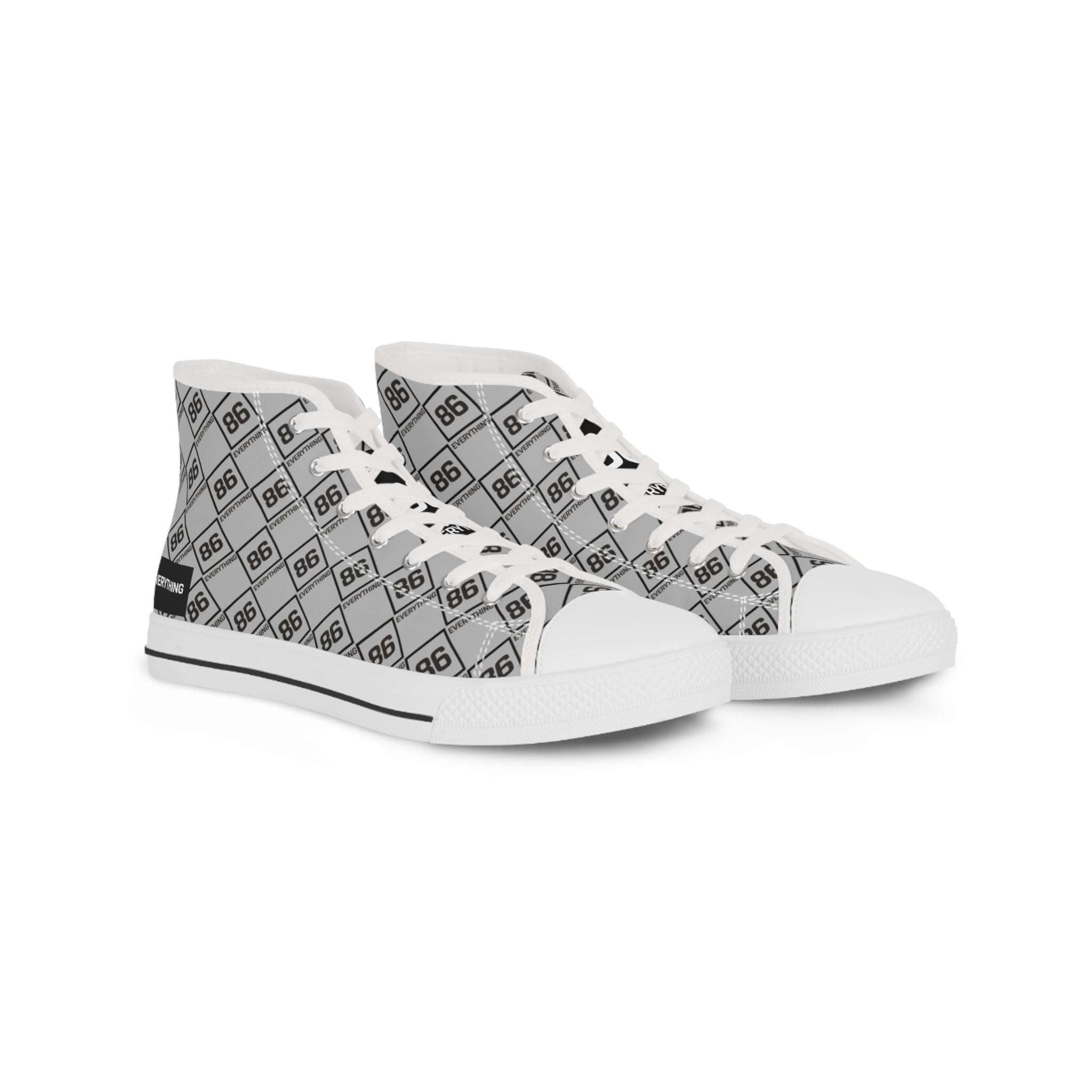 86 EVERYTHING | HIGH-TORQUE HIGH TOPS - High Top Sneakers by Printify
