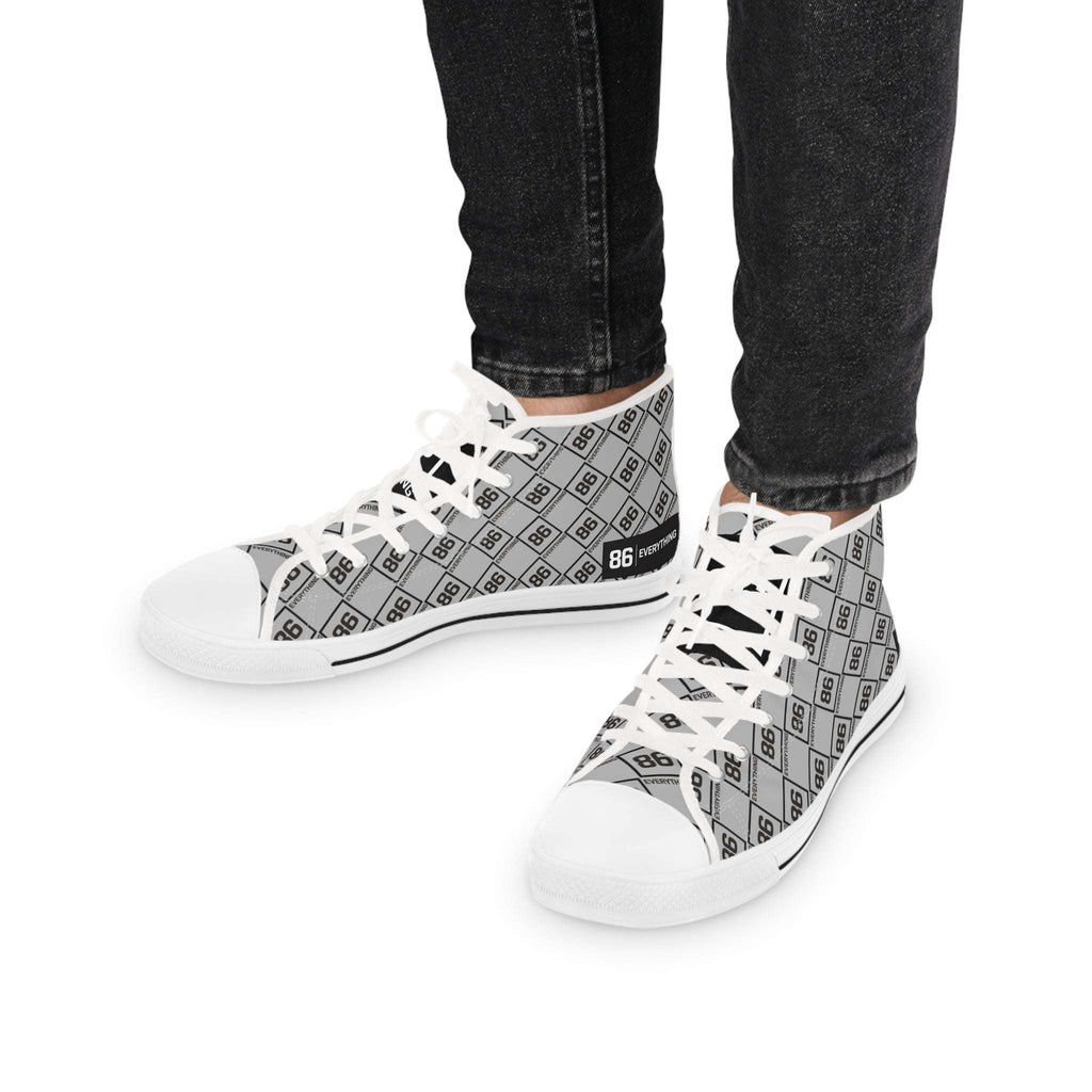 86 EVERYTHING | HIGH-TORQUE HIGH TOPS - High Top Sneakers by Printify