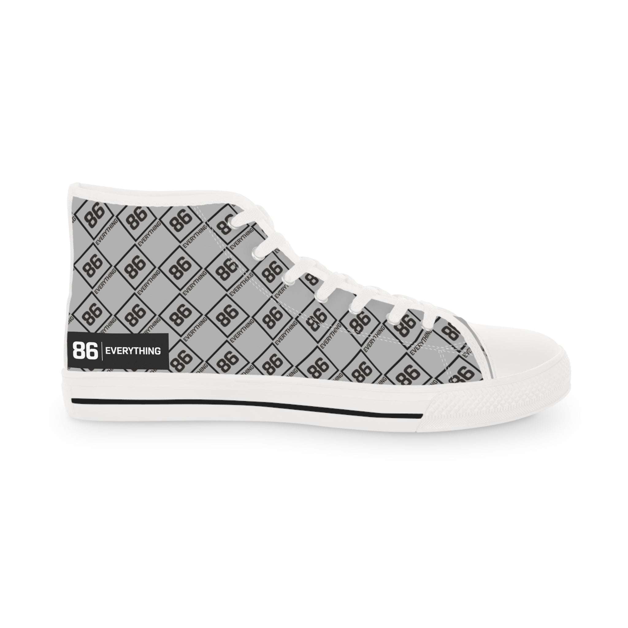 86 EVERYTHING | HIGH-TORQUE HIGH TOPS - High Top Sneakers by Printify