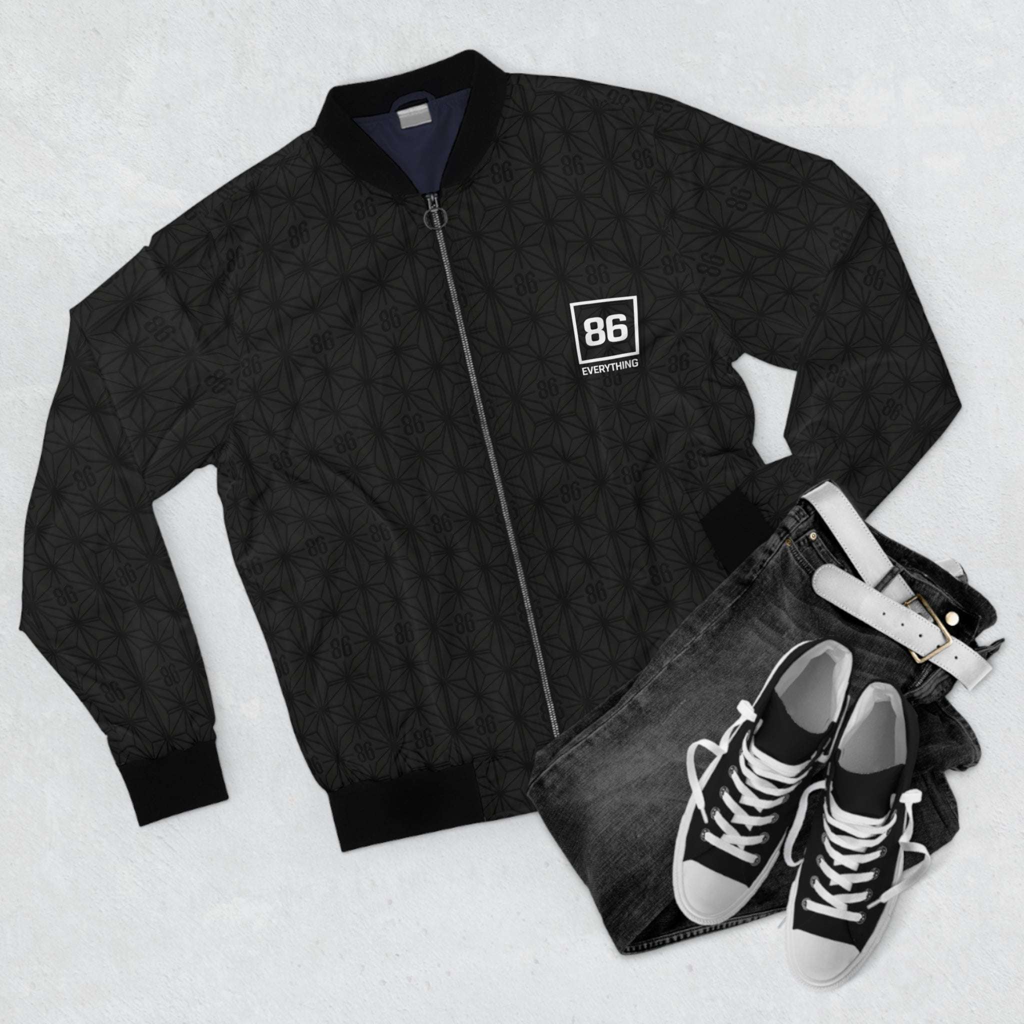 86 EVERYTHING | MA-1: BOMBER JACKET - Light Bomber Jacket by Printify
