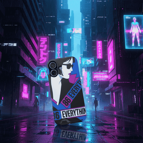 86 EVERYTHING | NEO TOKYO // COMMUNICATION TERMINAL ARMOR - THE “NAGEL” PROTOCOL - Phone Case by Printify