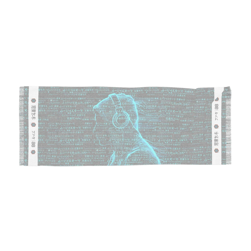86 EVERYTHING | NEO TOKYO - DATA STREAM - SCARF by Printify
