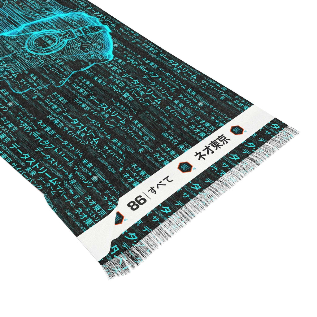 86 EVERYTHING | NEO TOKYO - DATA STREAM - SCARF by Printify