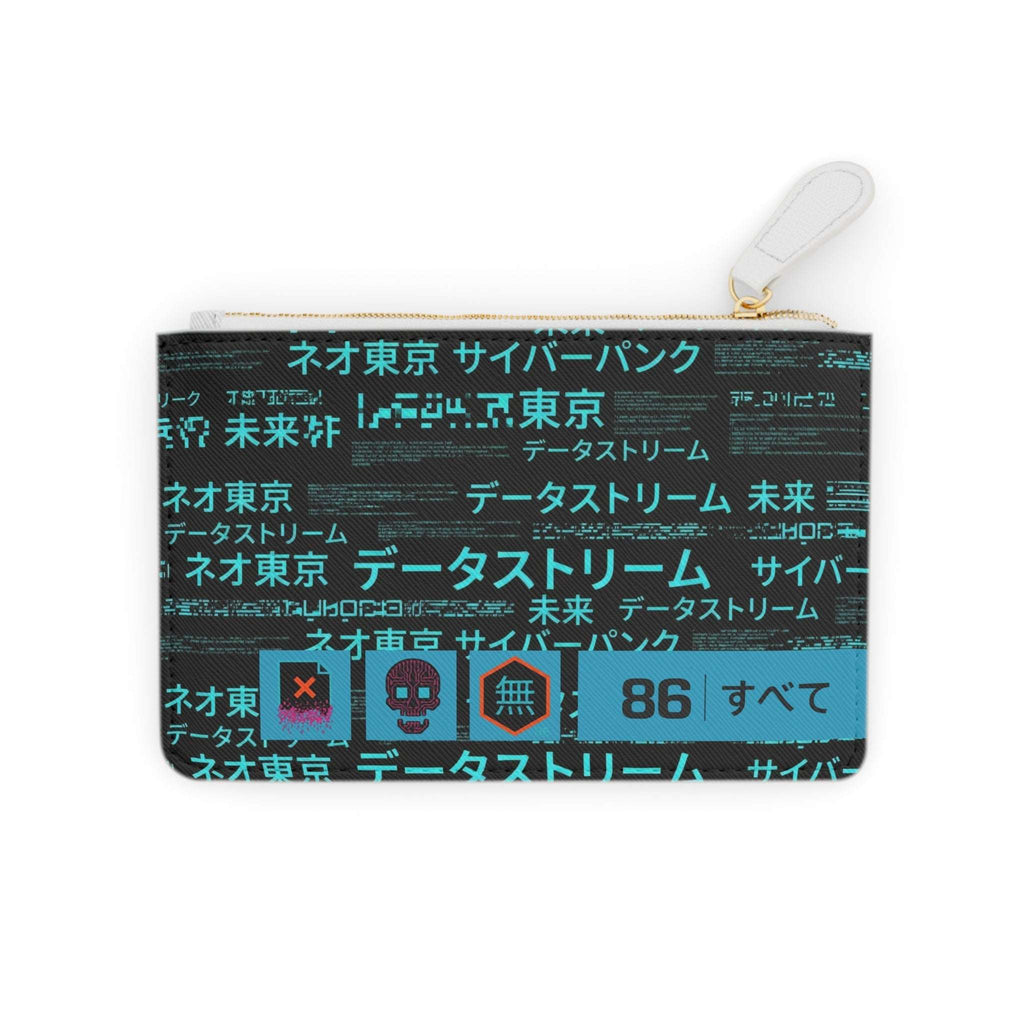 86 EVERYTHING | NEO TOKYO - FUTURES DATA PATCH - Mini Clutch Bag by Printify