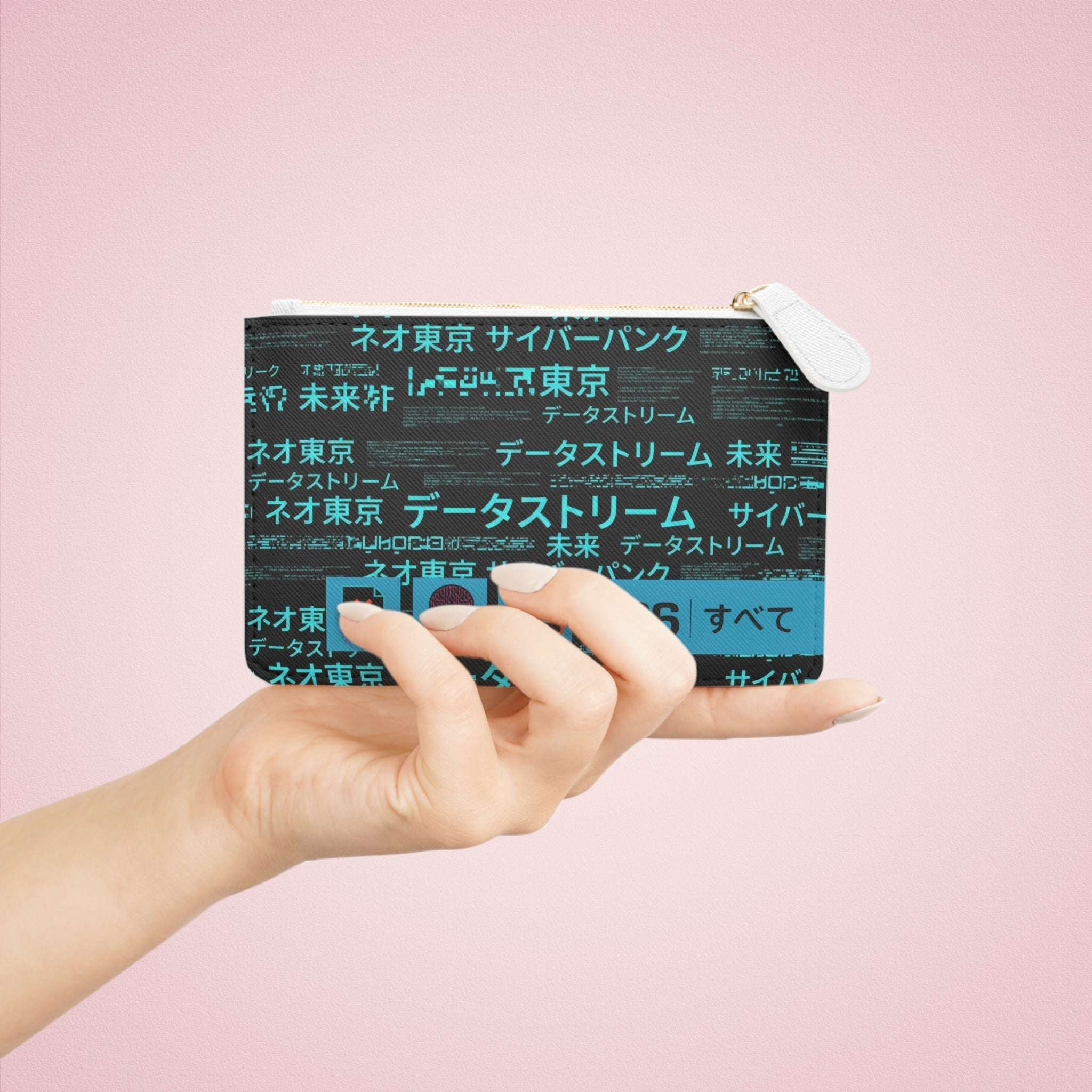 86 EVERYTHING | NEO TOKYO - FUTURES DATA PATCH - Mini Clutch Bag by Printify