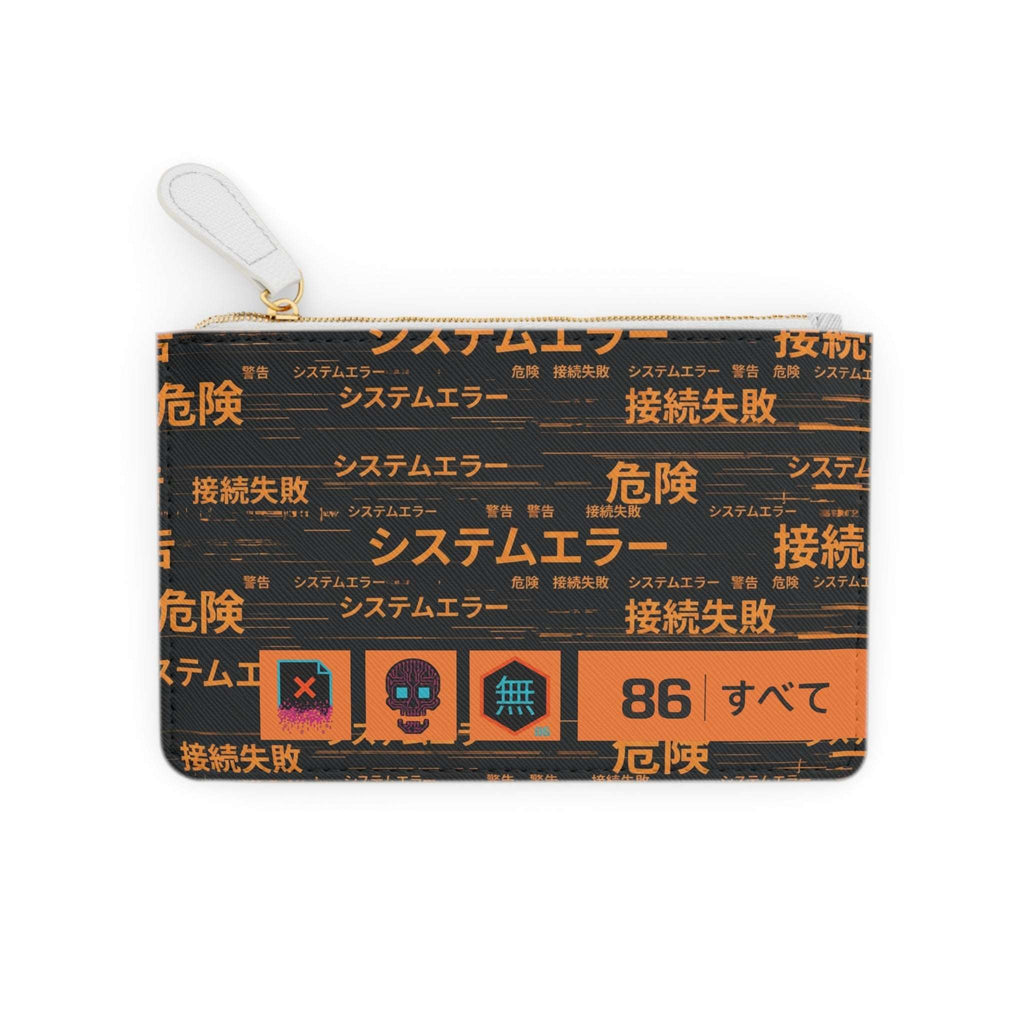 86 EVERYTHING | NEO TOKYO - HAZARD CONTAINMENT PROTOCOL - Mini Clutch Bag by Printify
