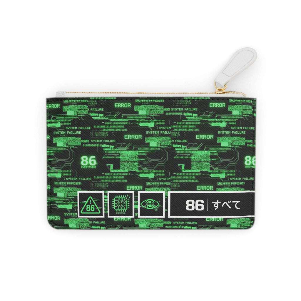 86 EVERYTHING | NEO TOKYO - TERMINAL BREACH - Mini Clutch Bag by Printify