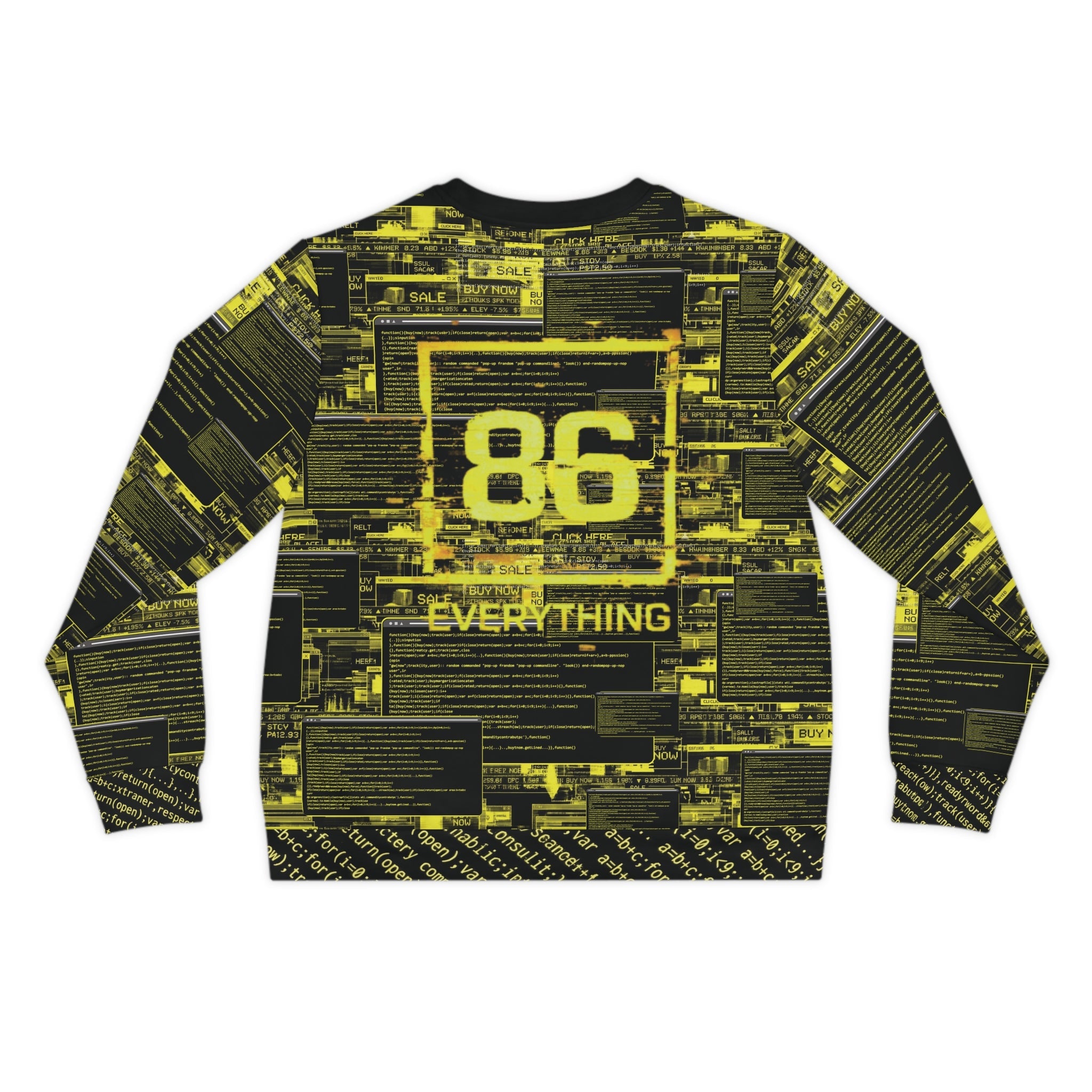 Neo Tokyo - The Commerce Stream // All - Over Print Crewneck - Lightweight Sweatshirt (AOP) - 86 EVERYTHING - All Over Prints