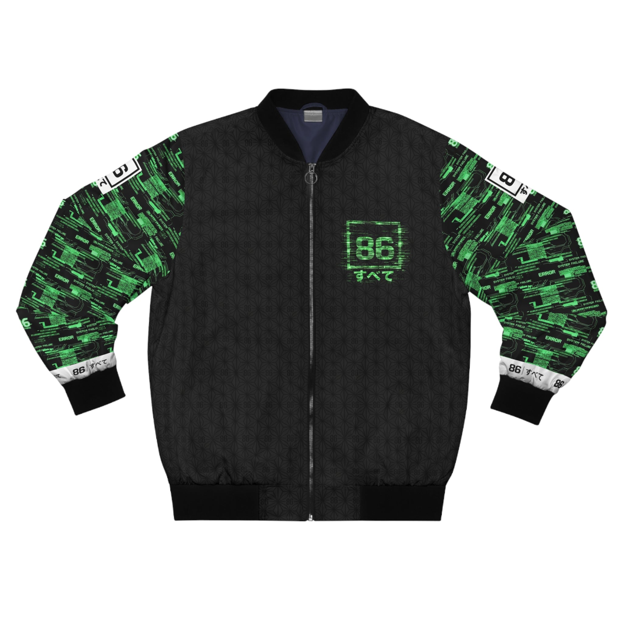 NEO TOKYO - UNIT 86 - NT // TERMINAL BOMBER SHELL - Bomber Jacket - 86 EVERYTHING - All Over Prints