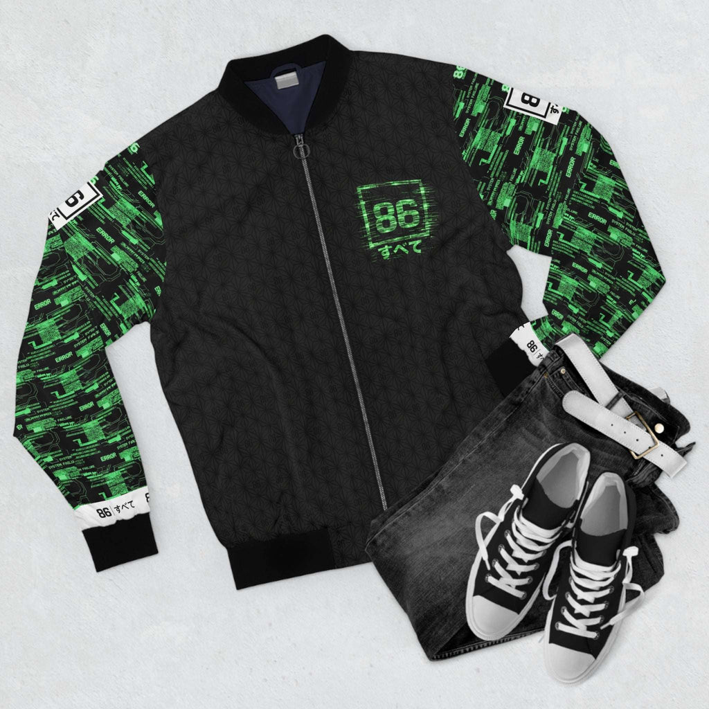 86 EVERYTHING | NEO TOKYO - UNIT 86-NT // TERMINAL BOMBER SHELL - Bomber Jacket by Printify