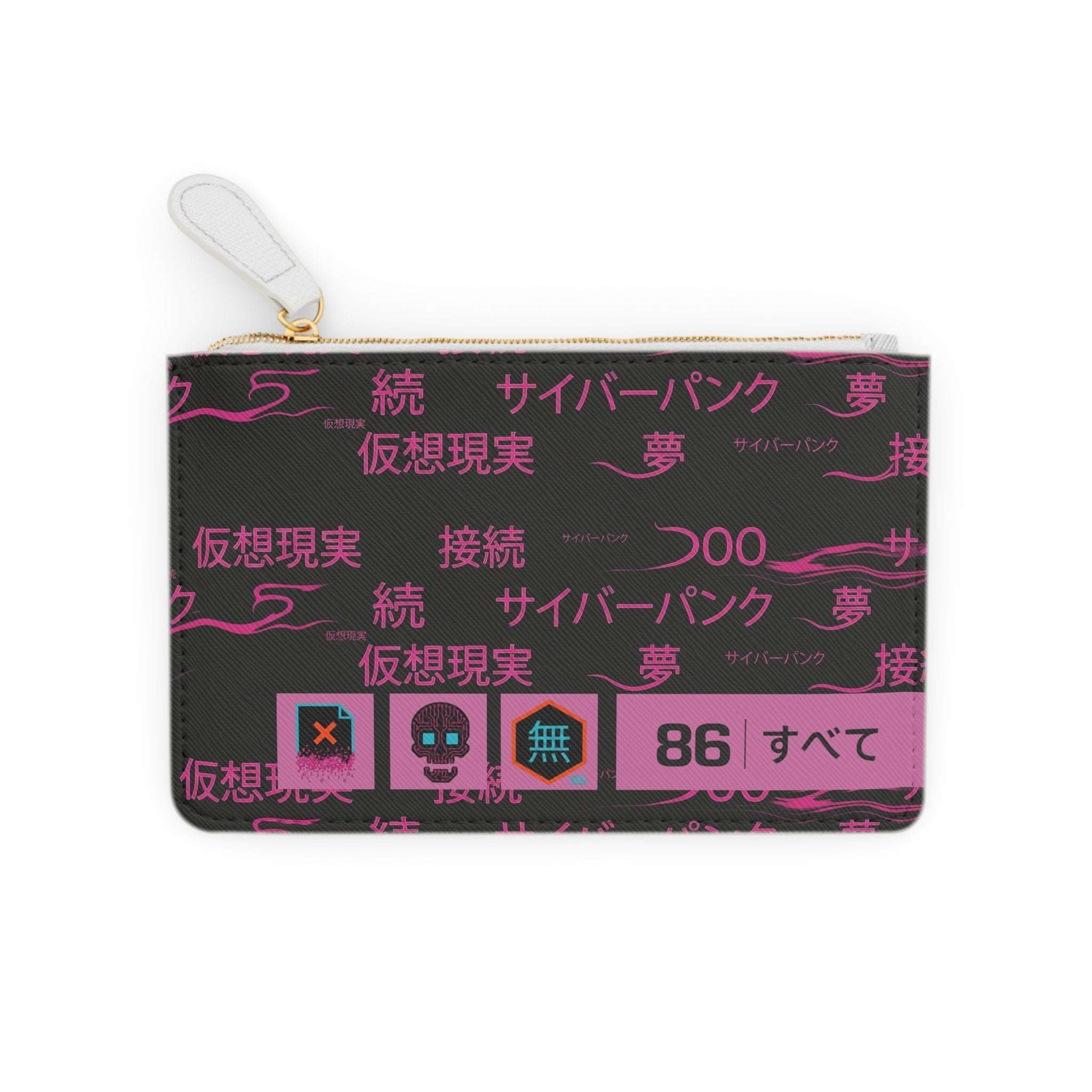 86 EVERYTHING | NEO TOKYO - VIRTUAL DREAM SCAPE - Mini Clutch Bag by Printify
