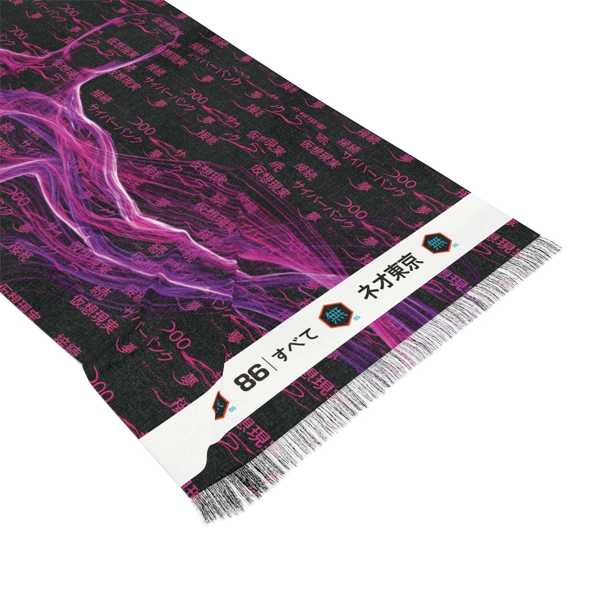 86 EVERYTHING | NEO TOKYO - VIRTUAL DREAMSCAPE - Scarf by Printify