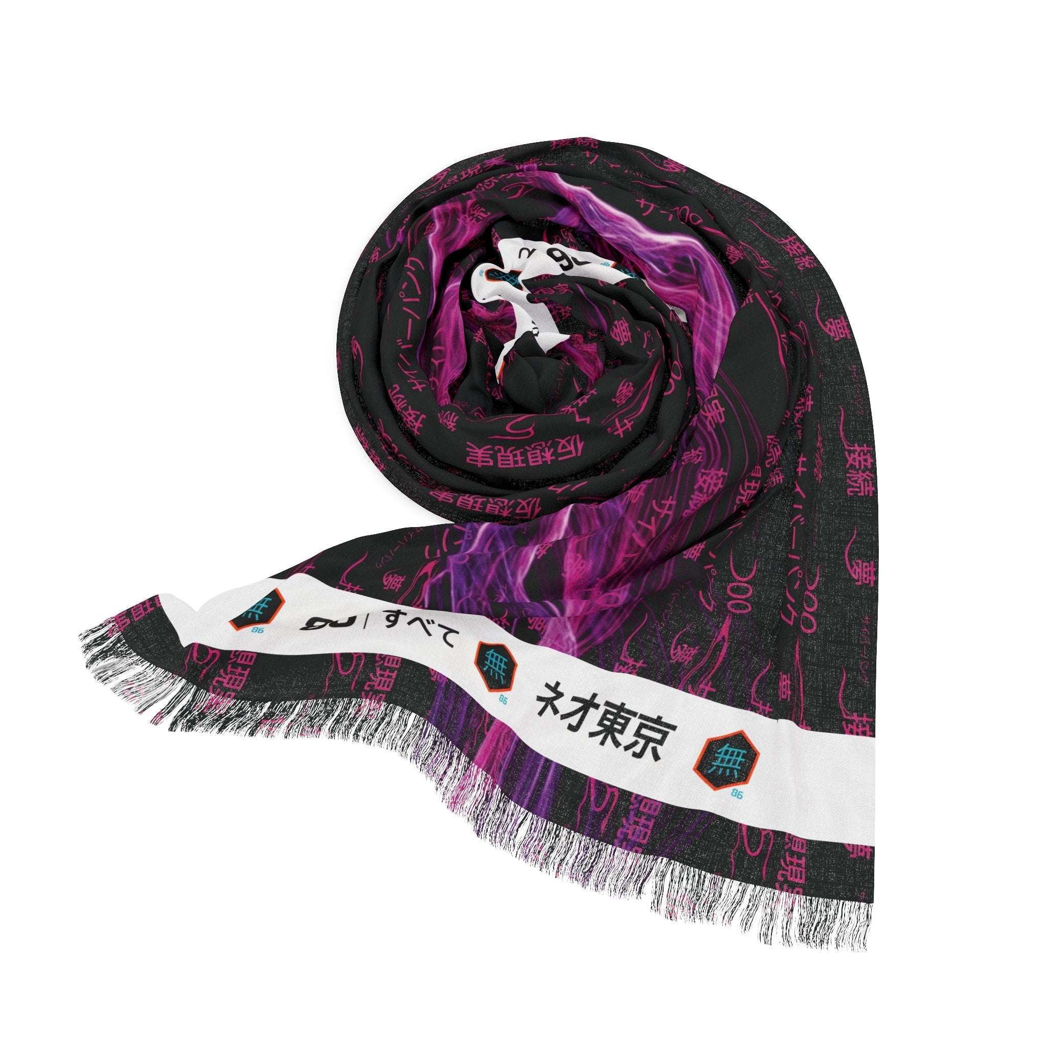 86 EVERYTHING | NEO TOKYO - VIRTUAL DREAMSCAPE - Scarf by Printify