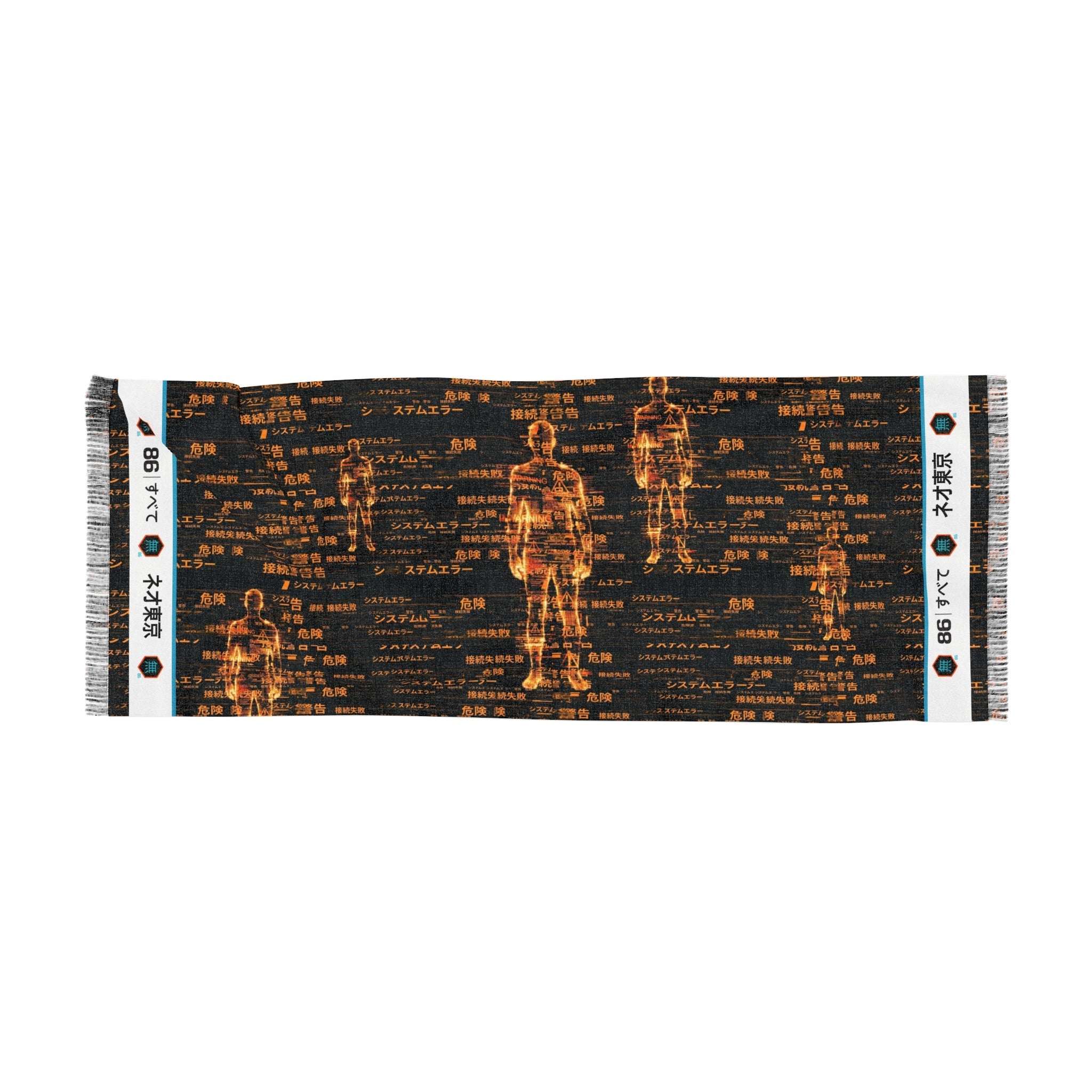 86 EVERYTHING | NEO TOKYO - VIRUS UPLINK - Scarf by Printify