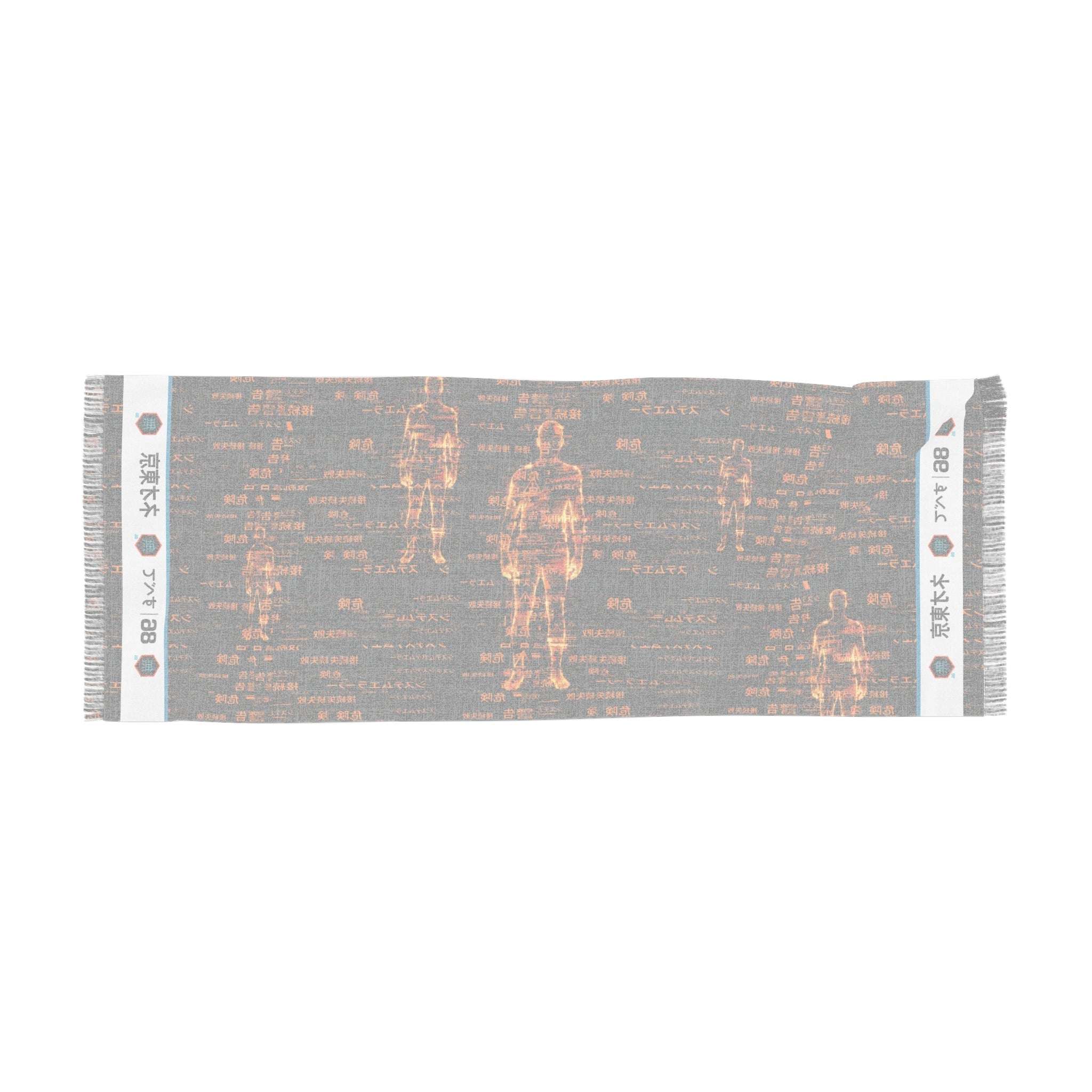 86 EVERYTHING | NEO TOKYO - VIRUS UPLINK - Scarf by Printify