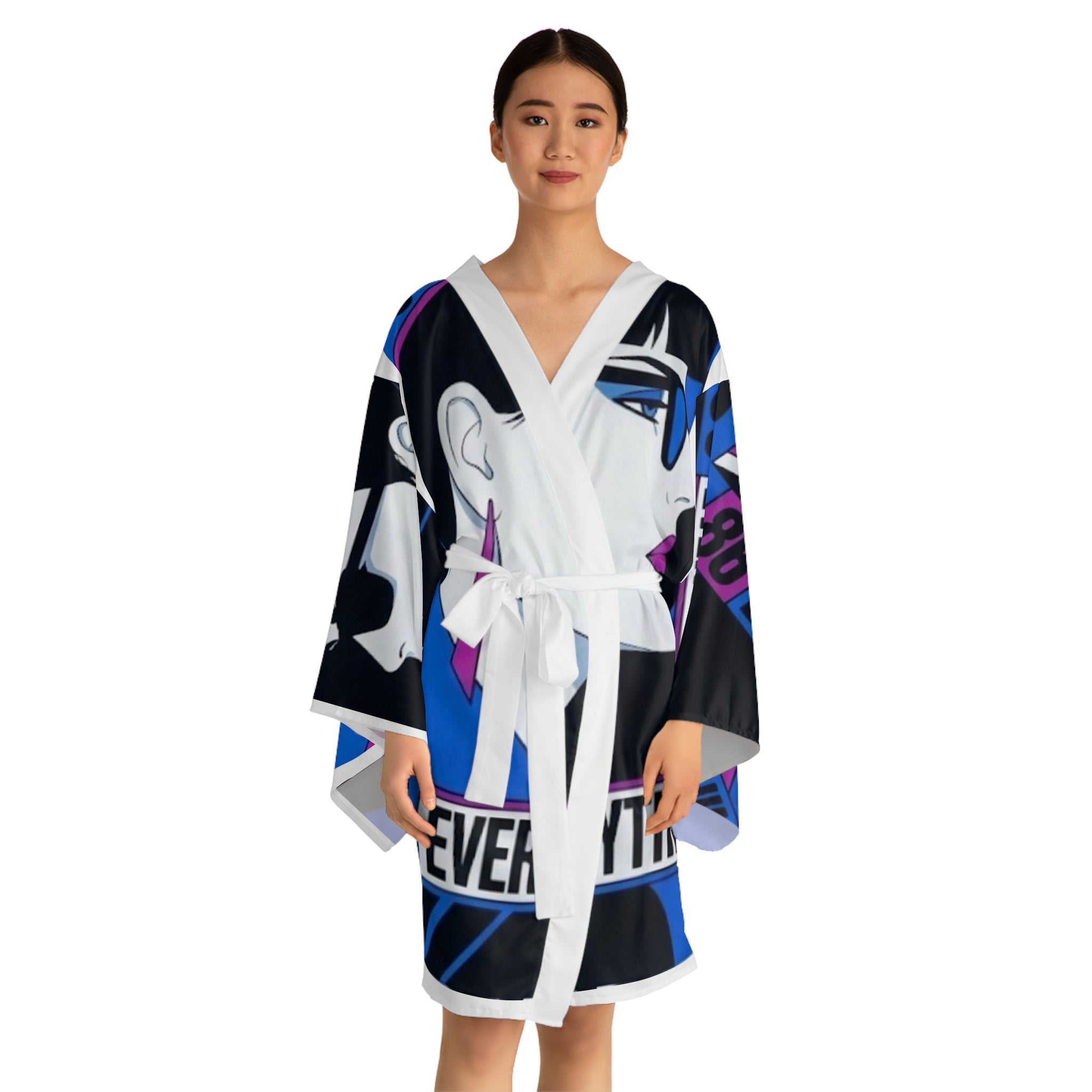 NEO TOKYO - ZERO STATE WRAP - NAGEL PROTOCOL - Kimono Robe - 86 EVERYTHING - All Over Prints