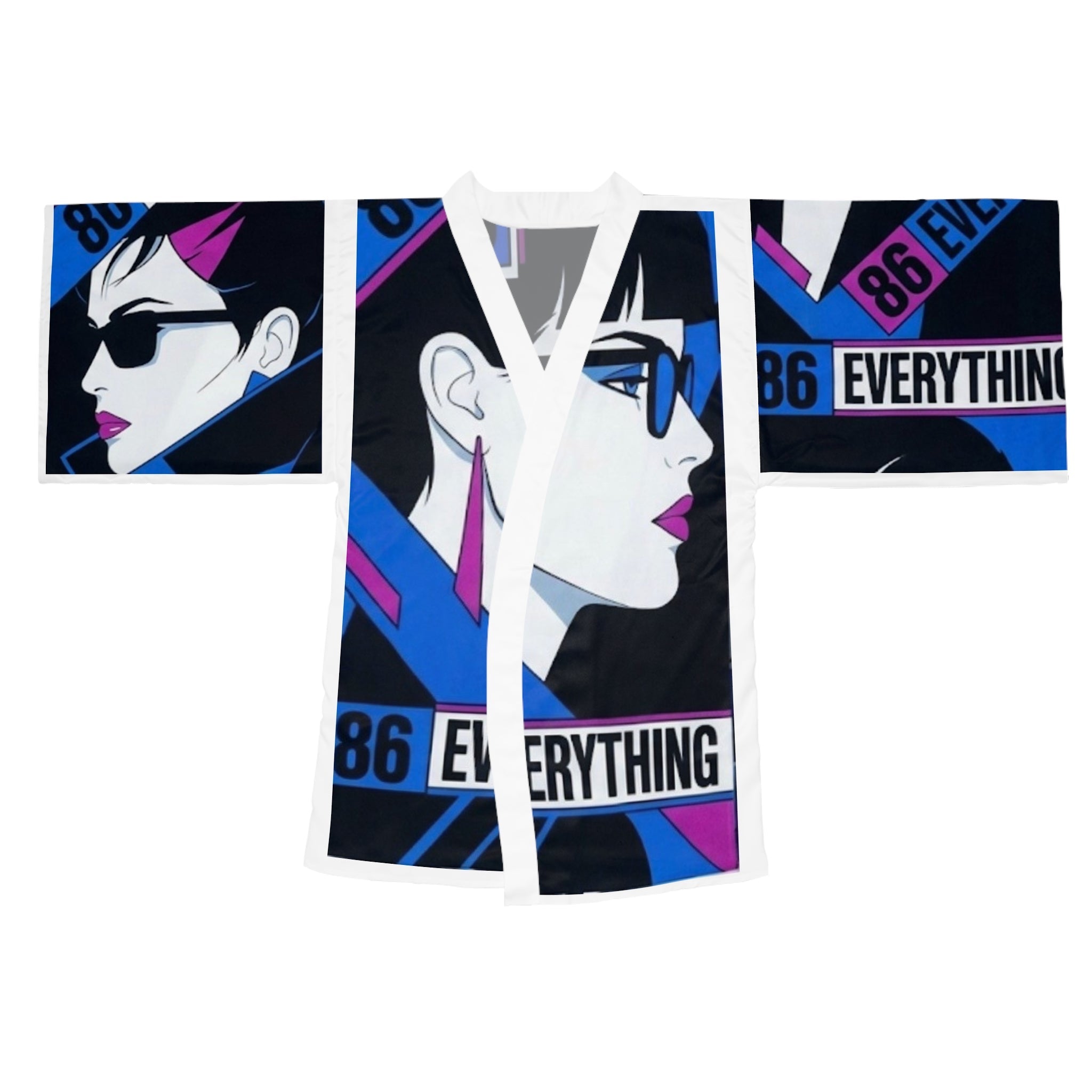 NEO TOKYO - ZERO STATE WRAP - NAGEL PROTOCOL - Kimono Robe - 86 EVERYTHING - All Over Prints