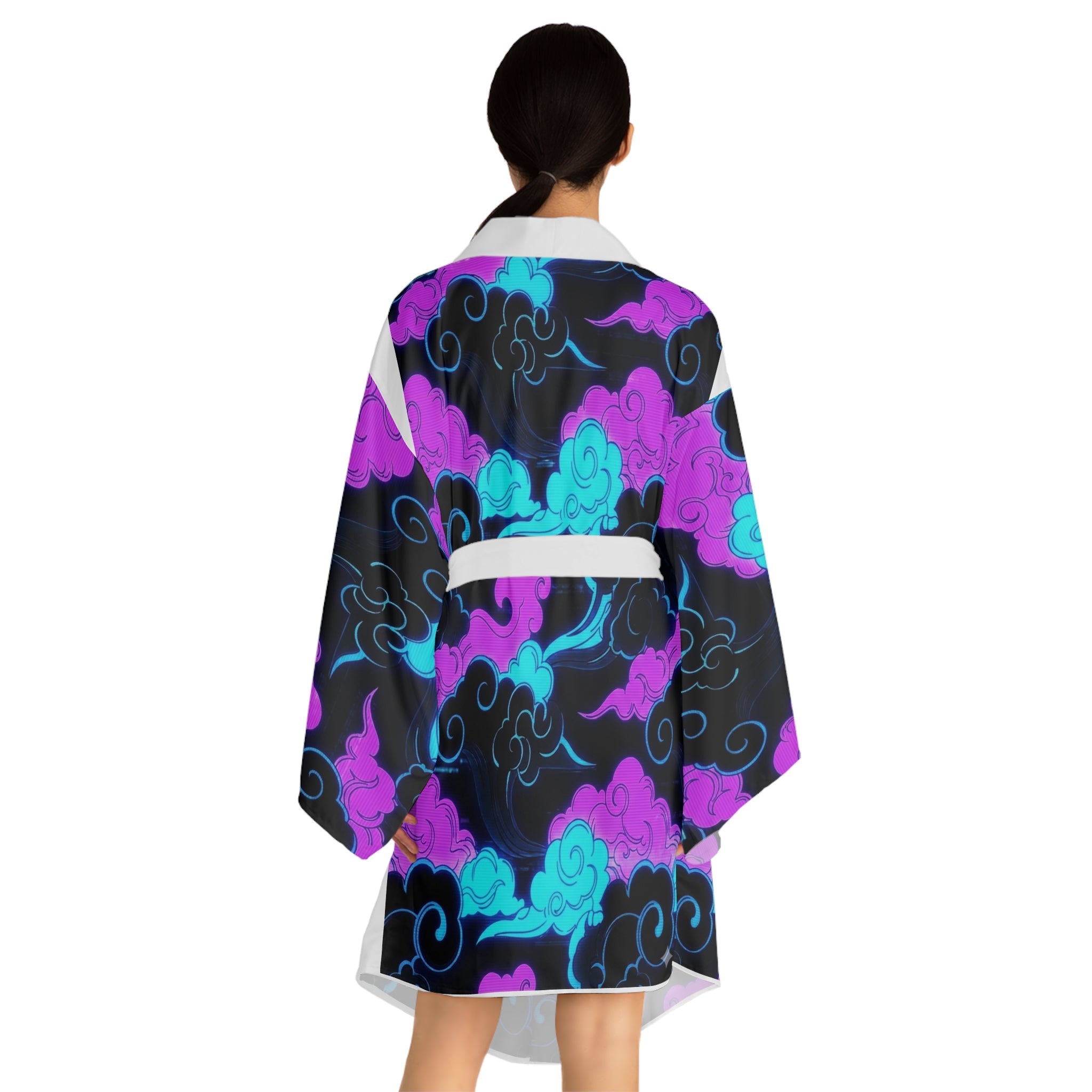 NEO TOKYO - ZERO STATE WRAP - NEO CUMULUS - Kimono Robe - 86 EVERYTHING - All Over Prints