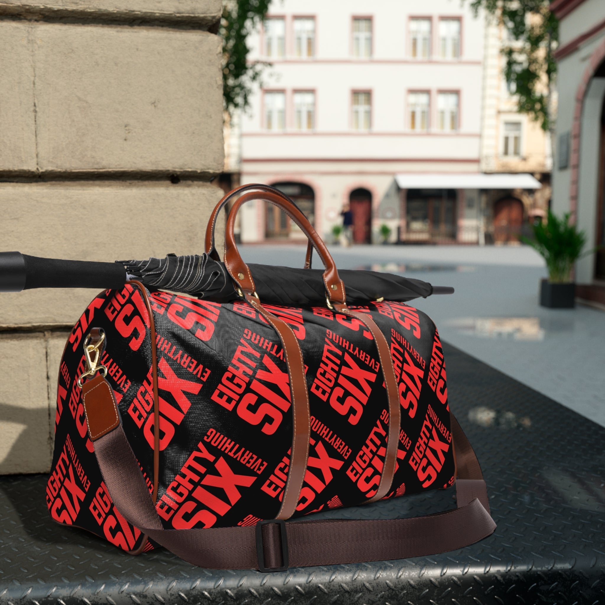 The 86‑R2 // Breach Red Transit Duffel - 86 EVERYTHING - Bags