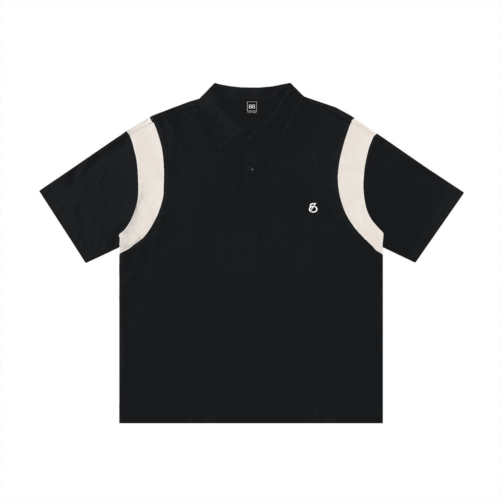 86 EVERYTHING | BLACK LABEL // BL-86-DISR-01 - DISRUPTIVE POLO CHASSIS - Polo Shirt by ODMPOD