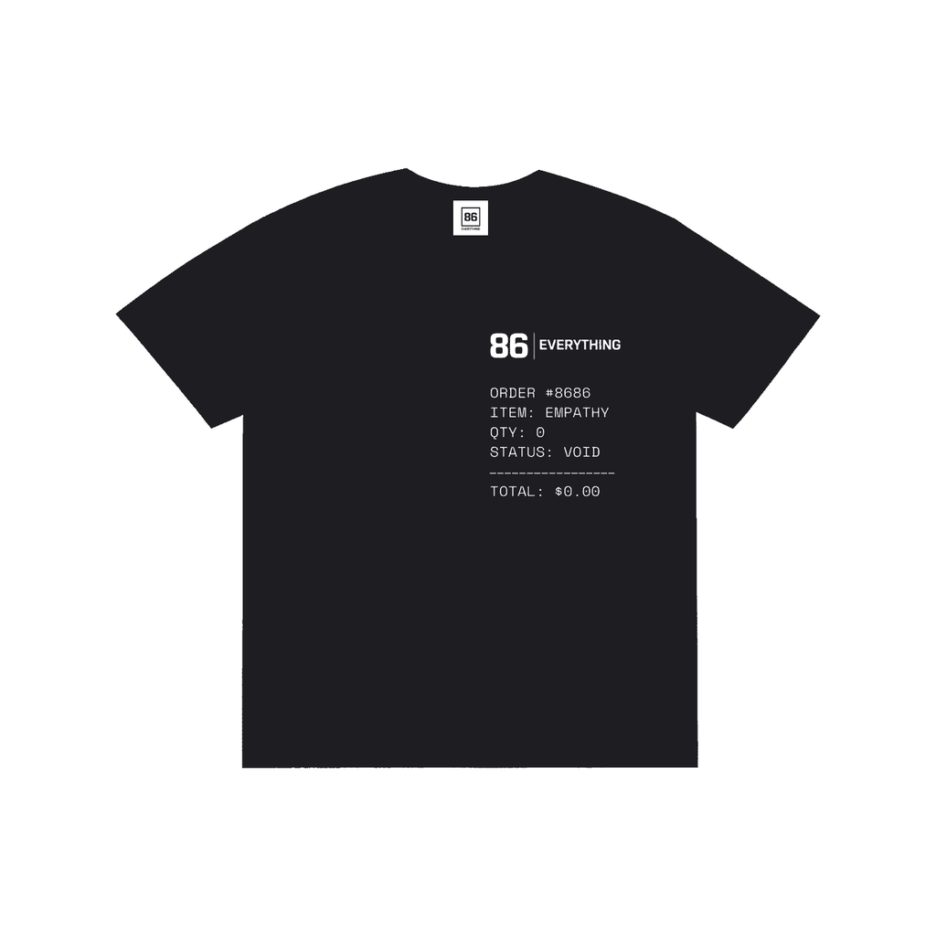 86 EVERYTHING | VOID TICKET - Tee by ODMPOD